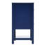 Ensemble de meuble-lavabo 30 po bleu / blanc avec deux tiroirs-2062490469