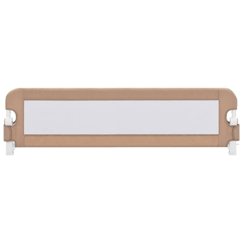 Lykke Toddler Safety Side Rails, Taupe, 42cm H x 40.5cm W x 150cm L