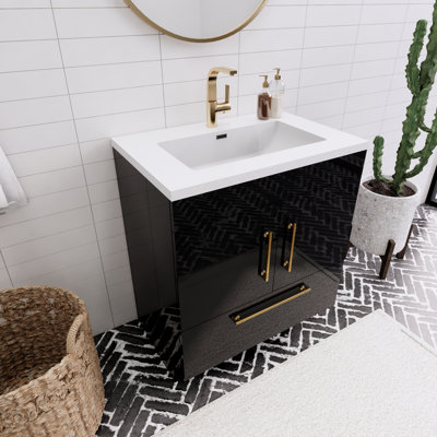 Meuble-lavabo simple Spring