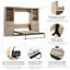 Lit plateforme escamotable avec rangement Arlex-546748599-659935046