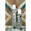 Bougeoir en bois manufacturé et en verre-861687683