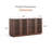 Entertainment Storage Sideboard Buffet Cabinet