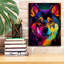  «Shiba Close Up» par Dean Russo, art mural sur toile, 12 po x 16 po