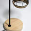 Lampe de table en bois massif Sabaah