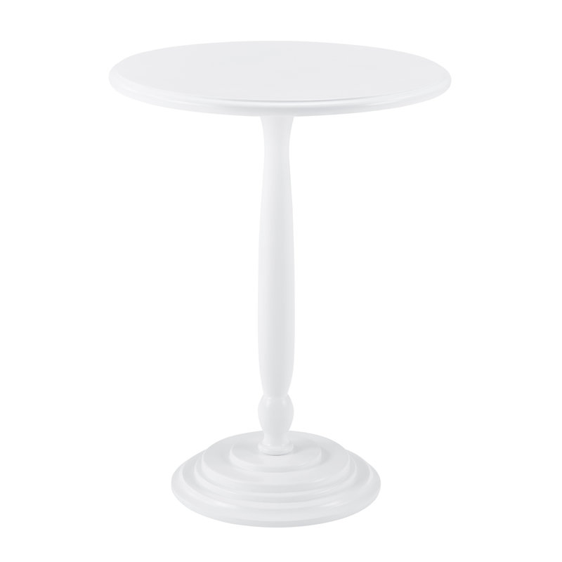 Table de bout Sophia, Blanc