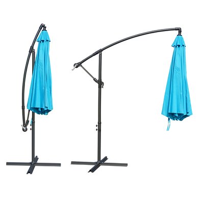 Arlmont & Co. Chiara 120'' Cantilever Umbrella & Reviews | Wayfair