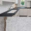 Carreaux de mosaïque en marbre blanc à chevrons 12 po x 12 po Carrara