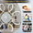 Dalayshia 20.5" Indoor Ceiling Fans With Light, Dimmable Recessed Ceiling Fan-92199735