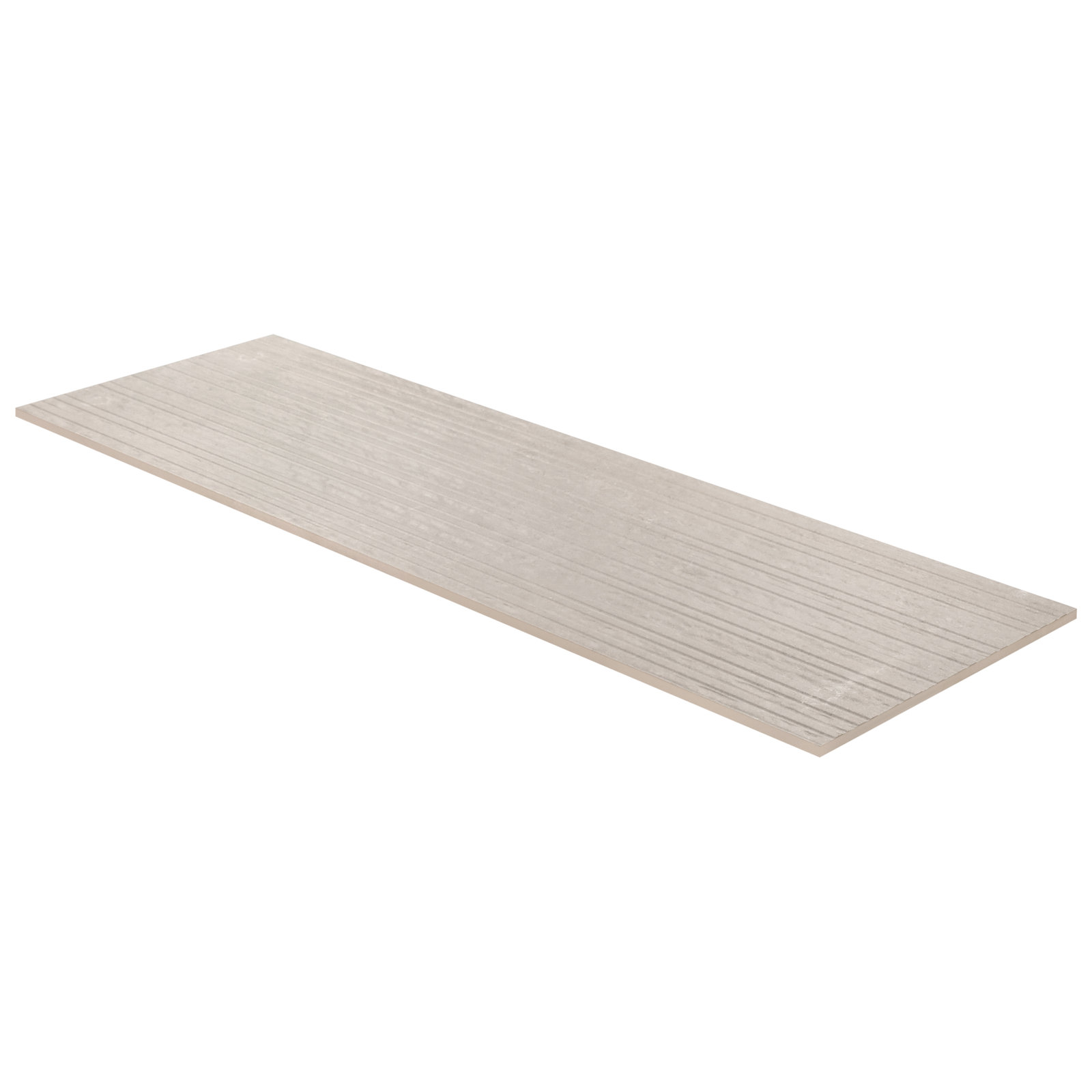Terrace Deco 11.81 In. X 35.43 In. Matte Ceramic Wall Tile (14.52 Sq. Ft. / Case), Pearl Gray