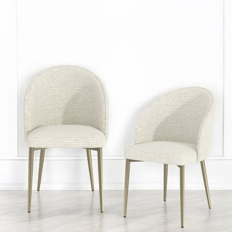 Chaise d'appoint en tissu Cora seulement, chaises non incluses