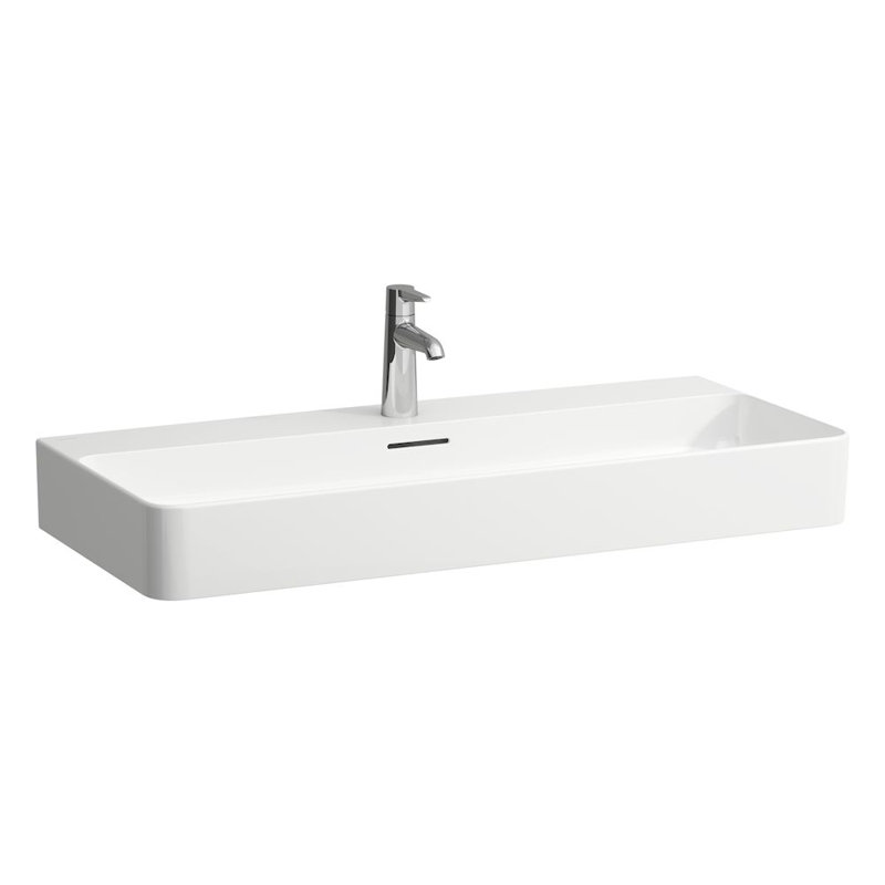 Val 37.38'' L Bathroom Sink, Single Hole