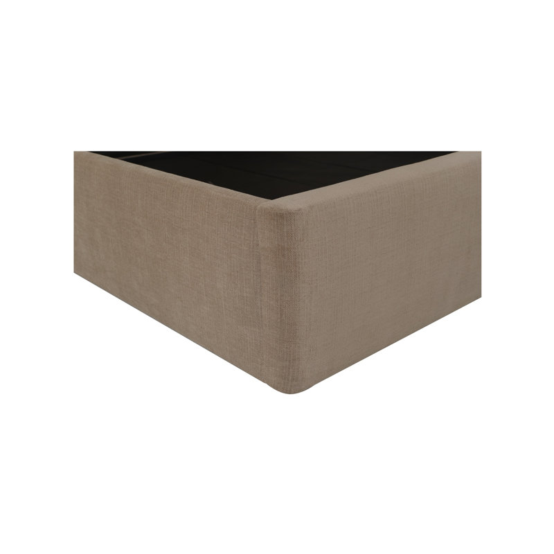 Maggie King Storage Bed Cream, Tan, Queen