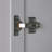 Storage Cabinet With 2-Doors For Bathroom, Office, Adjustable Shelves, MDF Board-774028546