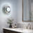 7.87" Modern Marble Wall Sconce