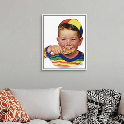Bonnet, art mural sur toile