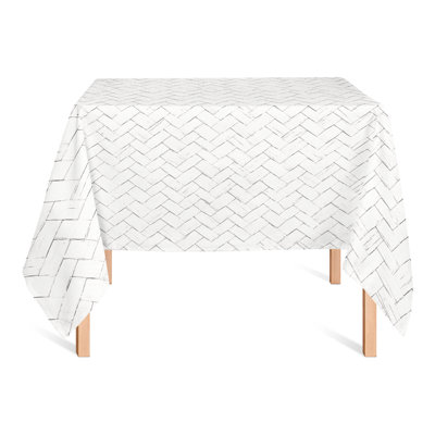 Woven Texture Gray 2 Tablecloth