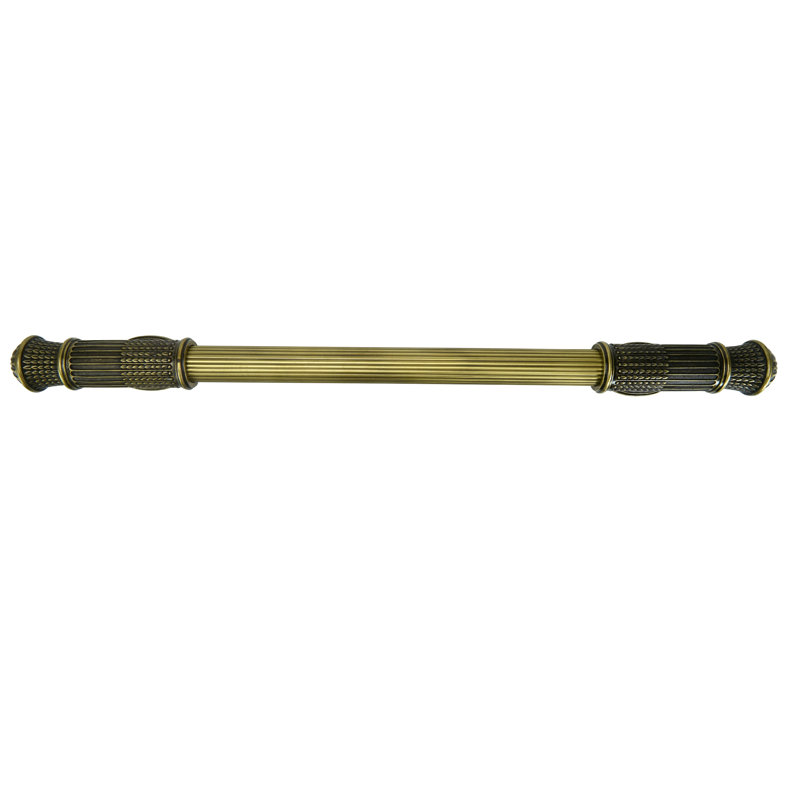 ASTORIA 12" CENTER TO CENTER APPLIANCE PULL IN BURNISHED PLATE, Antique Brass