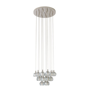 Luminaire suspendu sphérique unique à 23 lumières