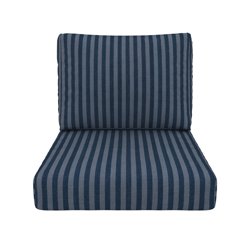 Coussin de chaise longue d'extérieur Kacy Sunbrella®, Sunbrella - voile loin denim