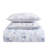 Laura Ashley Belinda Blue Floral Cotton Reversible Comforter Set-86644908