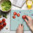 Ambesonne Stars Cutting Board Large Size Spreading  Multicolor