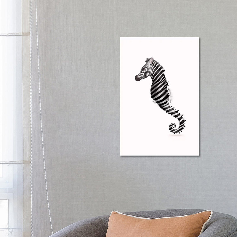 Zeahorse by Jonas Loose - Wrapped Canvas Print, 66.04 cm H x 45.72 cm W x 1.91 cm D
