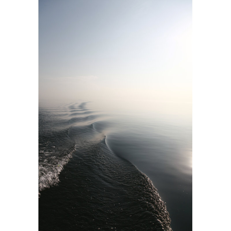 The Wake From A Boat by LindaYolanda - Wrapped Canvas Print, 122cm H x 81cm W x 3.8cm D