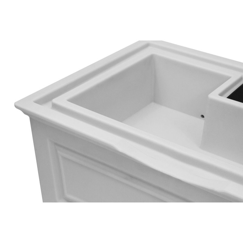 Good Ideas 50 Gallons Weather Resistant Resin Drainable Rain Barrel