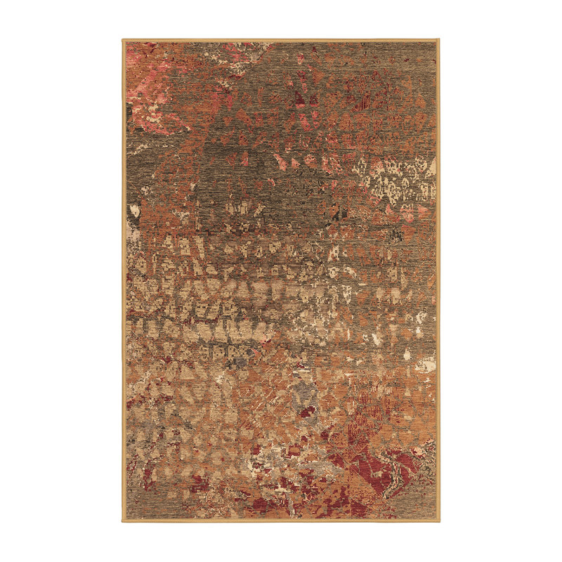 Oriental Indoor Rug, Rectangle 6' x 9'