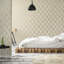 Lustre Metallic 3D Embossed Modern Damask Wallpaper Roll-1740016215