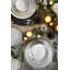 Hasko Porcelain China Dinnerware Set 52 Piece - Service for 12