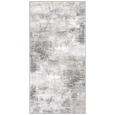 Washable Area Rugs Non Slip Bedroom Rug Living Room Rugs with Rubber Backing