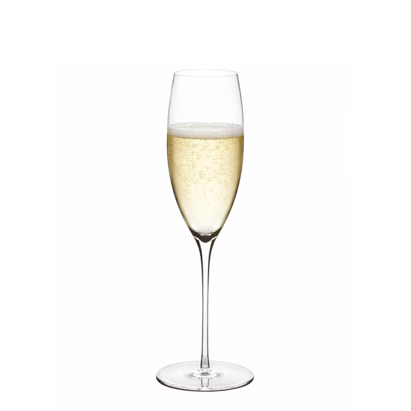 Liana 220 ml Handmade Crystal Flute Set