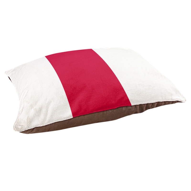 Coussin Detroit, Moyen (l 40 po x P 30 po x H 6,5 po), Rouge