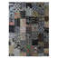 Jeté tricoté en patchwork de coton-111191532