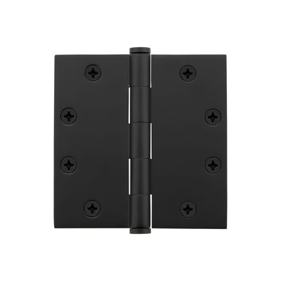 4.5'' x 4.5'' Brass Butt Bearing Hinge