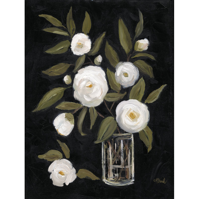 Jaquia Bud and Blooms par Kate Sherrill, H 18 po x l 12 po
