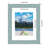 Benston Blue Single Picture Frame-1747635080