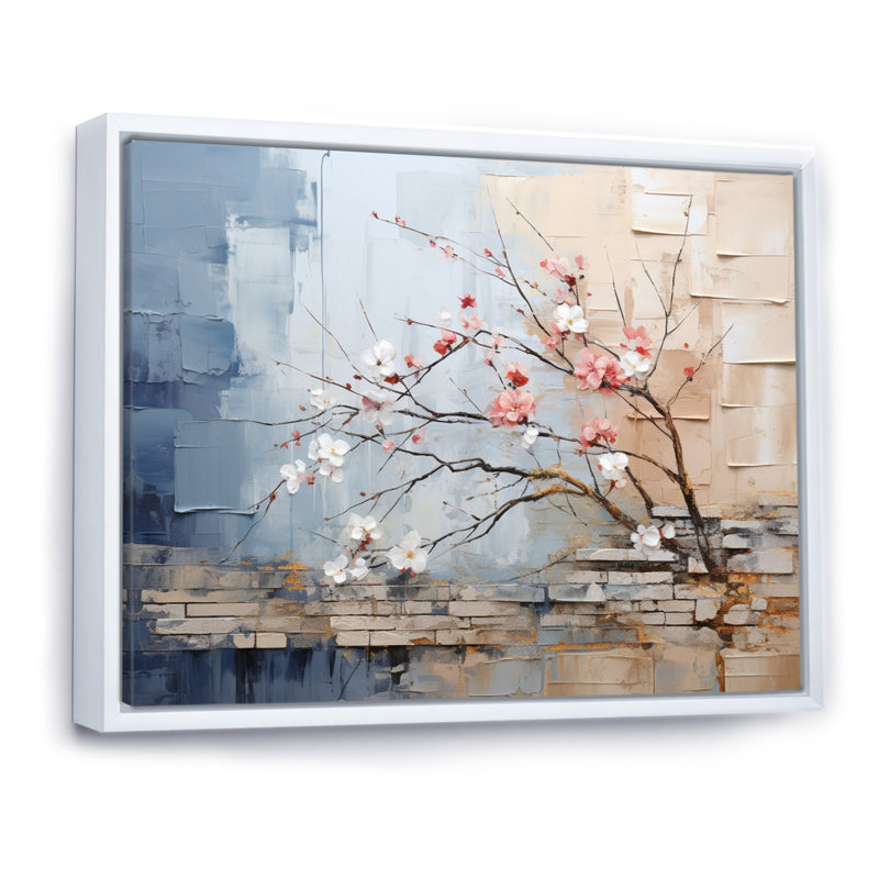 Yoga serein zen pastel I, H 12 po x l 20 po x P 1 po, Blanc