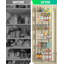 Organisateur de garde-manger au-dessus de la porte avec paniers réglables à 6 niveaux, étagère à épices robuste pour la cuisine, la salle de bain, la chambre à coucher, le rangement de la salle de lavage et l'organisation-1239853650
