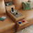 35" Extra Deep 3 Seat Sectional Sofa For Living Room, Oversized Cloud Couch With Washable Movable Covers, Scratch-Resistant Faux Leather In Brown