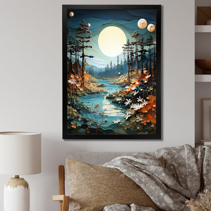 Fairlight Canada Canadian Wilderness This, Cadre photo noir, H 20 po x l 12 po x P 1 po