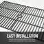 Grilles de cuisson de rechange pour barbecue 4 brûleurs (lot de 2)