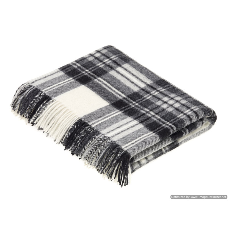 Tartan Hand Woven Throw Blanket