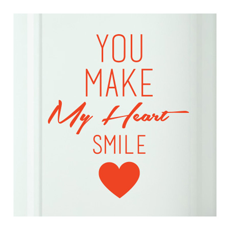 Wall Decal, Orange