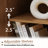 MDF Sideboard Natural Wood,Walnut
