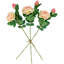 Toucher les tiges artificielles roses-86731889