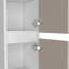 Solution de rangement murale moderne pour deux pièces Nettleton