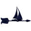 24" Sail Weathervane-1871126324