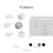 Minnetrista Freestanding Standard Free Standing 2 Double Vanity Bathroom Vanity With Marble Top-31600028